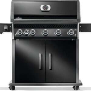 Rogue® PRO 625 with Infrared Side Burner – 6 Burners (Black)