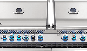 Built-in Prestige® PRO 825 RBI – Infrared Bottom and Rear Burners